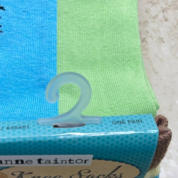 Anne Taintor Knee High Socks "Walk Faster...The Children Are Catching Up" Funny - Picture 6 of 7